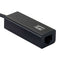 Level One USB-0401 - Adapter USB naar Ethernet - Gigabit Ethernet 10/100/1000 Mbps - Zwart