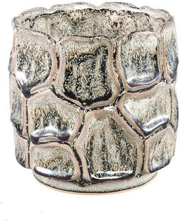 PTMD Bloempot Madge - 16x16x16 cm - Keramiek - Creme