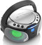 Lenco SCD-550 - Draagbare Radio/CD-speler - Bluetooth FM Radio - Zilver