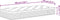 vidaXL - Pocketveringmatras - middelhard - 90x190 - cm - superkingsize