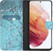 iMoshion Hoesje Geschikt voor Samsung Galaxy S21 Ultra Hoesje Met Pasjeshouder - iMoshion Design Softcase Bookcase - Meerkleurig / Blossom
