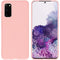 iMoshion Hoesje Geschikt voor Samsung Galaxy S20 Hoesje Siliconen - iMoshion Color Backcover - Roze