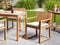 Set van 8 tuinzitkussens SASSARI PREMIUM 46 x 46 cm Lichtbeige