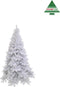 Triumph Tree Kunstkerstboom Tuscan - 99x99x155cm - PVC - Wit