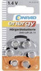 ZA13 Knoopcel Zink-lucht 1.4 V 280 mAh Conrad energy 6 stuk(s)