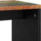 vidaXL - Salontafel - 40x31x46 - cm - massief - gerecycled - hout - en - bewerkt - hout