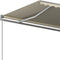 vidaXL - Luifel - vrijstaand - automatisch - 500x350 - cm - crèmekleurig