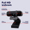 Trust Tanor - Webcam - Full HD 1080p met microfoon en privacycover - Zwart