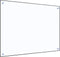 vidaXL - Spatscherm - keuken - 80x60 - cm - gehard - glas - transparant
