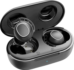 Mpow M30 TWS In Ear oordopjes Sport Bluetooth Zwart Bestand tegen zweet, Volumeregeling