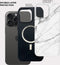 Lunso Geschikt voor iPhone 15 Pro Back cover hoesje magnetisch - Marble Vana