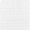 Antislipmat voor in de douche Ruiten Wit PVC 50,3 x 50,3 x 0,7 cm (6 Stuks)