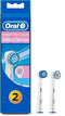 Oral-B 1x Sensitive Clean & 1x Sensi Ultrathin Opzetborstels - 2 Stuks - Oral-B 1x Sensitive Clean & 1x Sensi Ultrathin Opzetborstels - 2 Stuks