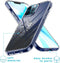 iMoshion Hoesje Geschikt voor iPhone 12 Pro / 12 Hoesje Siliconen - iMoshion Design hoesje - Zwart / Transparant / Splatter Black