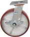 Zwenkwiel met rem 200x50 mm - Polyurethaan wiel - 480 KG - Transport wiel