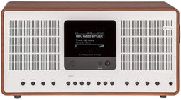 Revo SuperConnect Stereo - DAB+ Internetradio - Bluetooth - Walnoot/Zilver