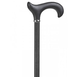 Able2 Luxe wandelstok - Aluminium - Soft Derby handvat - Verstelbaar 75-96 cm