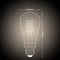 Philips Hue Filament White ST64 E27 - Slimme LED-lamp - Vintage ontwerp - Warmwit licht