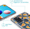 iMoshion Hoesje Geschikt voor Samsung Galaxy A21s Hoesje Siliconen - iMoshion Design hoesje - Geel / Allover Pizza