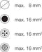 Weidmüller KT 12 - Kabelsnijtang - Snijden tot 12 mm