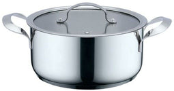 Kookpot met Deksel Haeger PA-20H.002A Beige Grijs Ø 20 cm