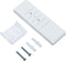 vidaXL - Luifel - automatisch - uittrekbaar - LED - 400x350 - cm - antraciet - en - wit