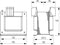 Block STEU 800/23 Veiligheidstransformator, Stuurtransformator, Scheidingstransformator 1 x 215 V/AC, 230 V/AC, 245 V/AC, 385 V/AC, 400 V/AC, 415 V/AC 2 x 115