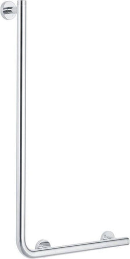 Tiger Boston Comfort & Safety - Wandbeugel 90º links - RVS gepolijst - Max. belastbaarheid 150 kg
