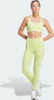 adidas Performance Training Essentials High-Waisted Legging - Aansluitend - Vochtabsorberend AEROREADY - Groen - L