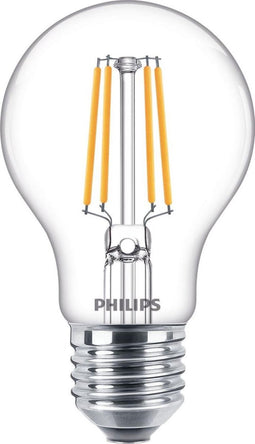 Philips energiezuinige LED Lamp Transparant - 40 W - E27 - warmwit licht - 2 stuks - Bespaar op energiekosten
