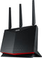 ASUS RT-AX86S - Draadloze WiFi 6 Gaming Router - 5700Mbps snelheid - Zwart
