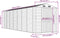 vidaXL - Tuinschuur - 191x640x198 - cm - gegalvaniseerd - staal - groen