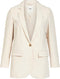 Object Objsigrid - L/s Blazer - Regular Fit - Zand - Maat 42