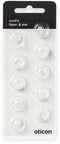 Oticon minifit OPEN dome MAAT: 8 MM - Blister van 10 stuks - voor MiniRite luidsprekers