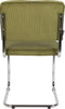 Zuiver Ridge Rib Eetkamerstoelen Groen - Set van 2