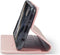 Hoesje Geschikt voor Oneplus Nord N10 met Anti Skim Bescherming - Pasjes Bookcase RFID Beschermd Cover - Roze Goud - Luxe Telefoonhoesje Wallet Case Pasjeshouder PU Leder