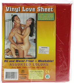 PVC Sheet Rood - Liefdes Kleed