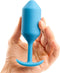 B-Vibe - Snug Butt Plug 3 Blauw