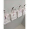 Papieren Zak Algon Wit 20,6 x 11 x 27 cm 3 Onderdelen (24 Stuks)