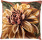 Dutch Decor FLEURI - Kussenhoes 45x45 cm - Brown Patina - bruin - met rits - zonder binnenkussen