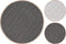 Set van 2 onderborden - Schaal - Hout - 38 cm - 2 stuks - wit en zwart - Decoratieve schaal