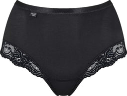 sloggi Romance - Maxi slip met kant - Zwart - Maat 42