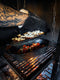 Valhal Outdoor - Braadpan / Dubbele Skillet 2L - kleine Dutch Oven, gietijzer, ovaal, grillpatroon, VH2L
