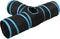 vidaXL Kattentunnel 3-voudig 90 cm polyester zwart en blauw