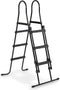 EXIT - Zwembadtrap - Voor framehoogte 108-122 cm - Zwart
