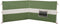 vidaXL - Windscherm - camping - waterdicht - 344x120 - cm - groen