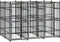 vidaXL - Hondenkennel - 3,69 - m² - staal