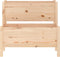 vidaXL - Plantenbak - 84,5x84x75 - cm - massief - grenenhout