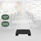 BRASQ FR400 - Ergonomische Voetensteun - Verstelbaar - Antislip - Zwart