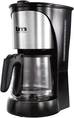 TM Electron TMPCF005 - Drip Koffiemachine 1000W 1,5L 12 Koppar - RVS